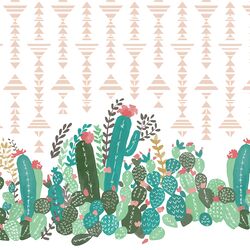 Succulent Double Border in Coachella