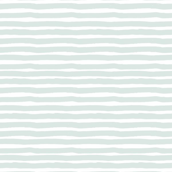 Painted Stripe in Iced Aqua
