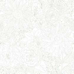 Paperie in Pastel Sage on White