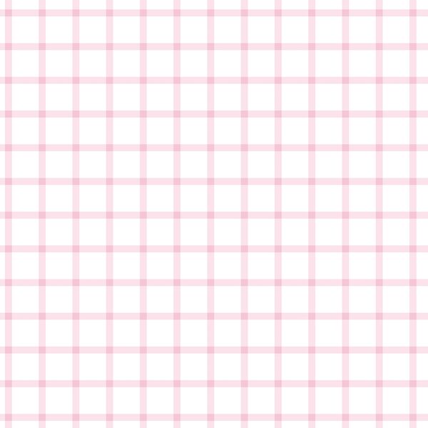 Modern Check in Daisy Pink
