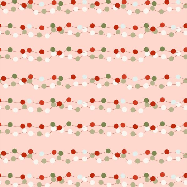 Garland in Marshmallow Pink