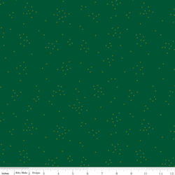 Scattered-A-Cross in Christmas Green