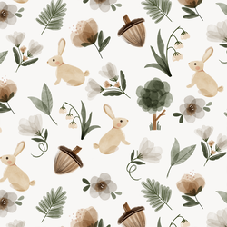 Rabbits in Thicket