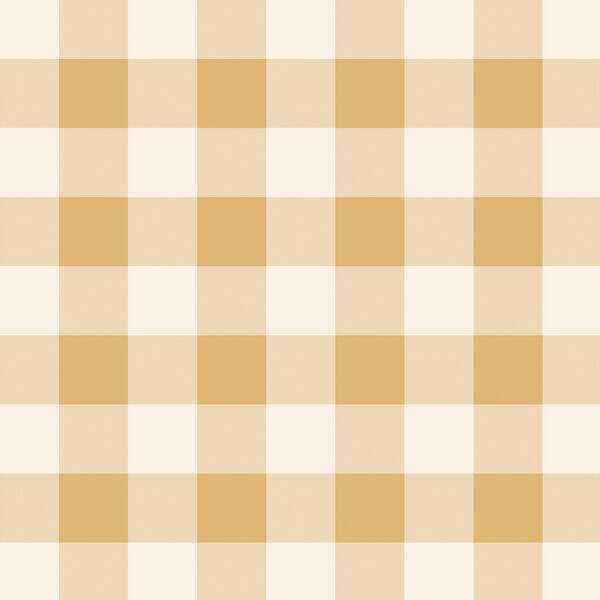 Gingham in Soft Honey