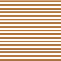 Horizontal Dress Stripe in Ginger