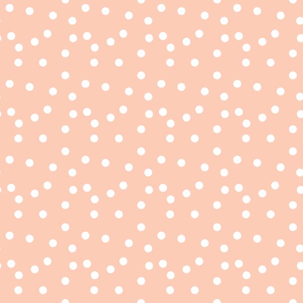 Polka Dot in Peach