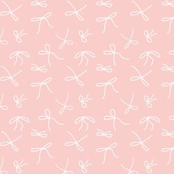 Simple Bows in Slipper Pink