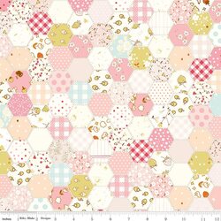 Hexies in Pink