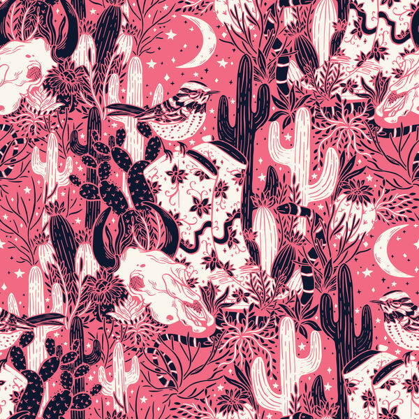 Wild West Whimsy in Pink Navy