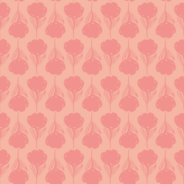 Silhouette Bloom in Sweet Peony