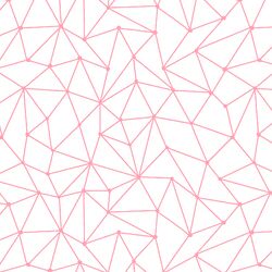 Astral Nights in Rose Pink on White