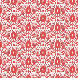 Ikat in Red