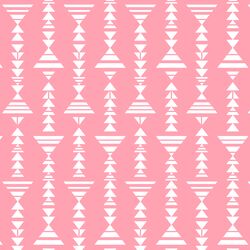 Little Tribal Stripe in Rose Pink