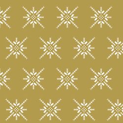 Snowflake Stitch in Gold