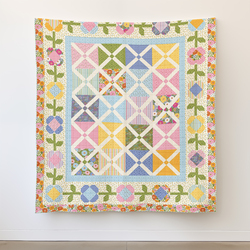 Little Darlin' Plaid and Posies Quilt Kit