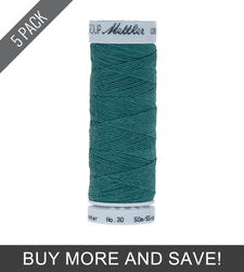 Truly Teal (9146-0232) - Cordonnet 30wt Polyester - 55 Yards (5 Pack)