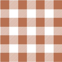 Buffalo Plaid in Terracotta