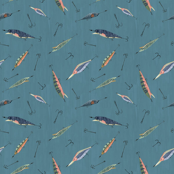 Lure Toss in Teal