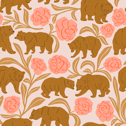 Bears and Bulbs in Pink
