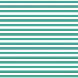Horizontal Dress Stripe in Jade