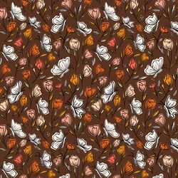 Small Butterfly Dreams in Mahogany