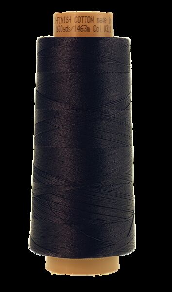 Black (9140-4000) - Silk Finish Cotton 40wt - 1600 Yards