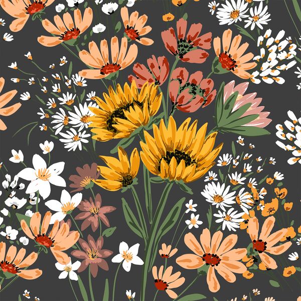 Large Vintage Bouquet in Shadow