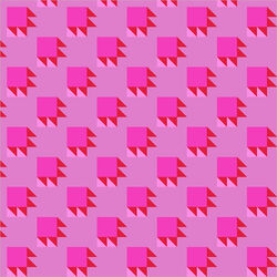 Bear Paw in Cool Pink