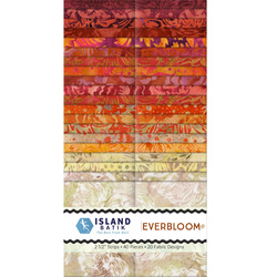 Everbloom Batiks 2.5" Strip Roll