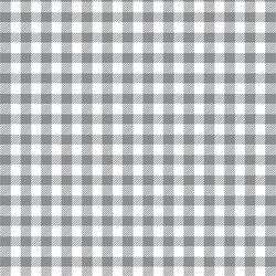 Small Buffalo Plaid in Smoke