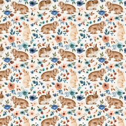 Little Bunnies in Royal Ivory