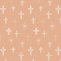 Easter Cross in Peachy