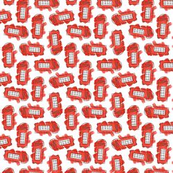 London Telephone in Royal Red