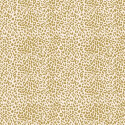Small Leopard in Gold Glow on Soft Pink