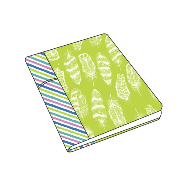 Notebook Cover Panel in Neon