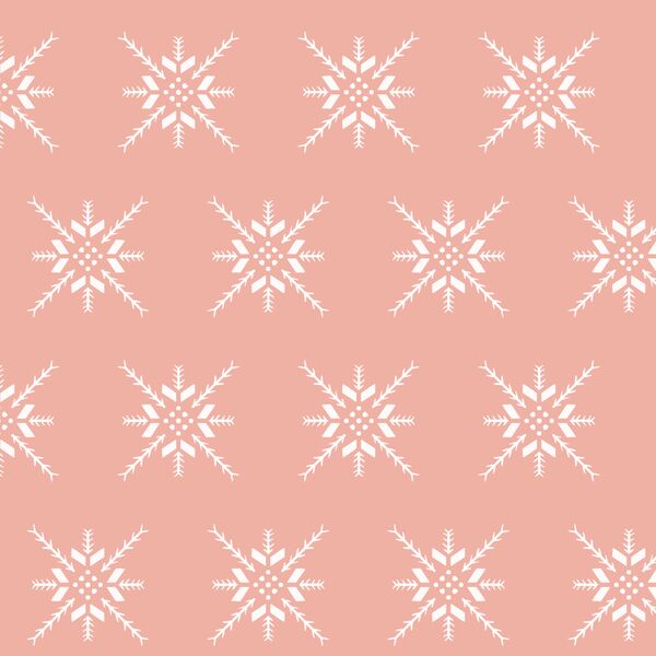 Snowflake Stitch in Peony