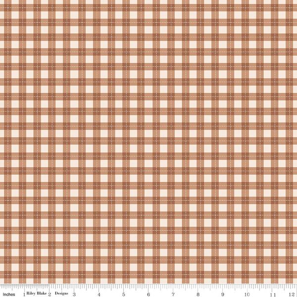 Plaid in Brown