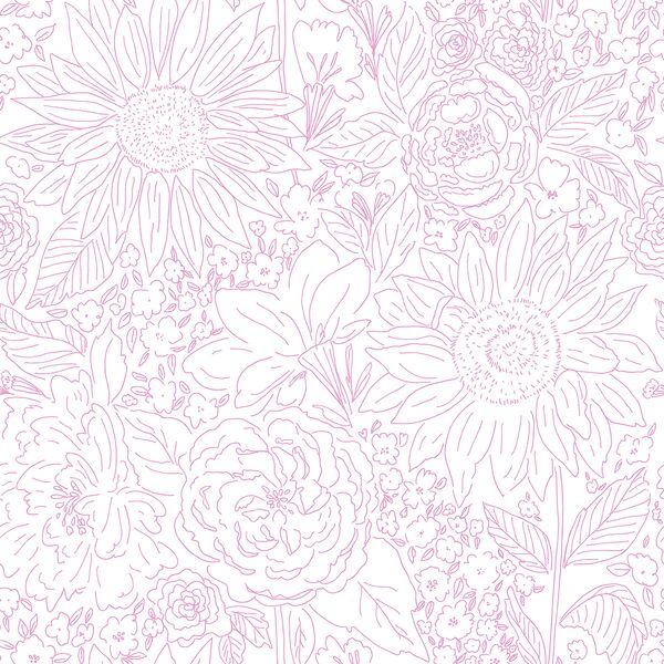 Paperie in Radiant Violet on White