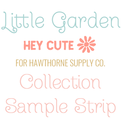 Little Garden Sample Strip