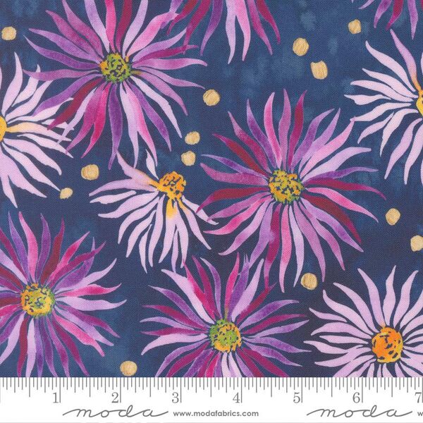 Wall Flower in Navy