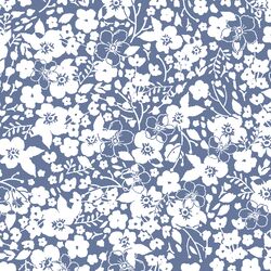 Forget Me Not in Azurite