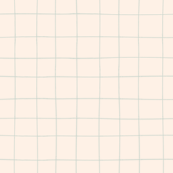 Large Painted Check in Airy Blue on Marshmallow
