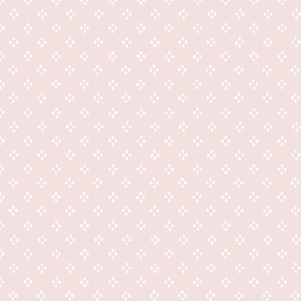 Vintage Dot in Light Rose
