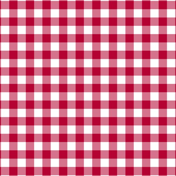 Gingham in Winter Rose