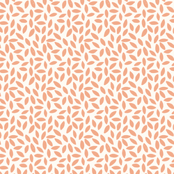 Petals Please in Coral Sands on Ivory