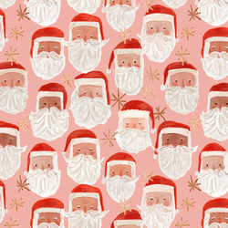 Bright Merry Faces in Rose