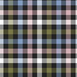 Gingham in Raven