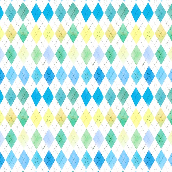 Sweet Argyle in Blue