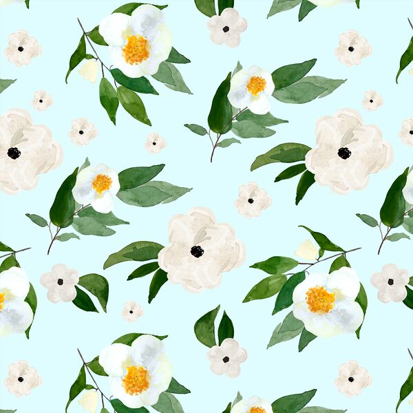 Large Spring Blooms in Spring Breeze