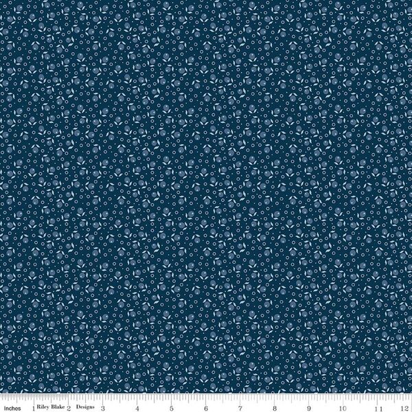 Suzanne in Oxford Blue